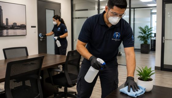 Commercial Cleaning — Multiservices SP, Montréal