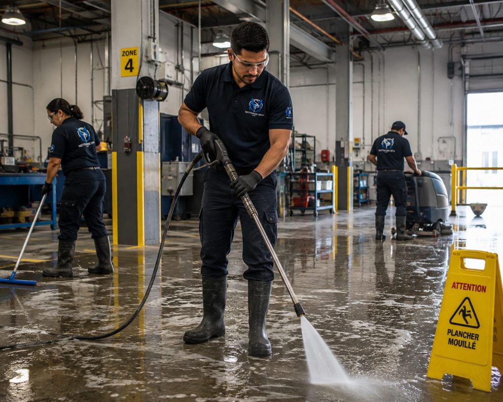 Industrial cleaning