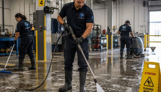 Industrial Cleaning — Multiservices SP, Montréal